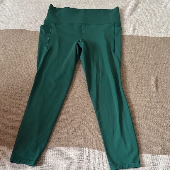 Athleta Pants - Athleta Green Leggings